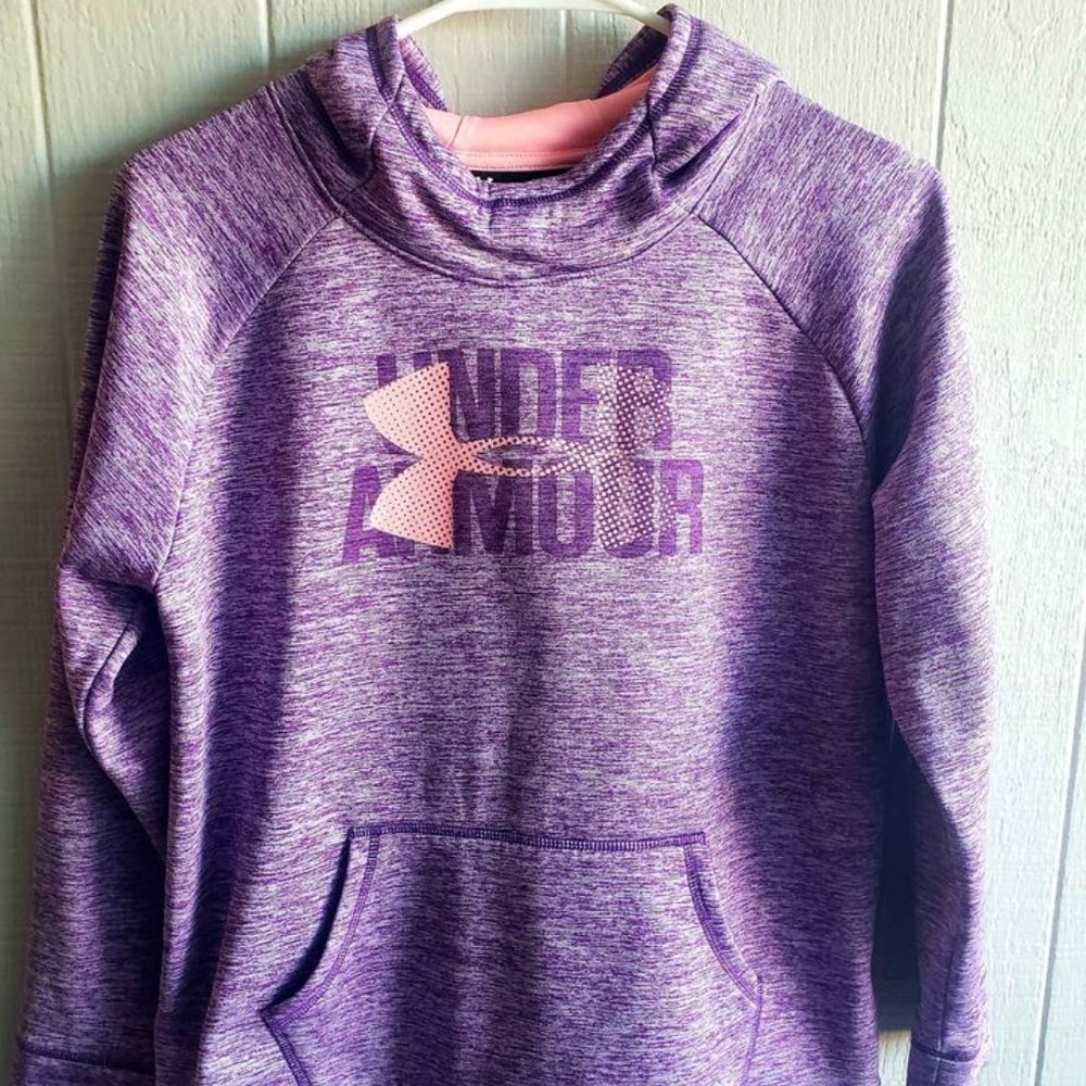 Under Armour Girl (Youth) XL Pink/Purple Hoodies